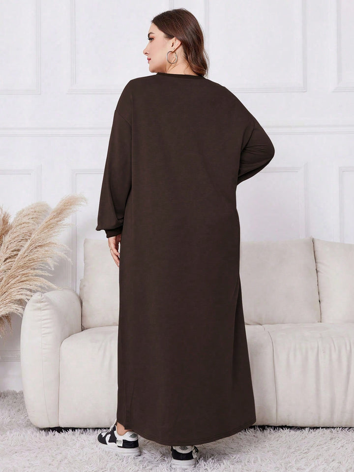 Rochie SHEIN, maro