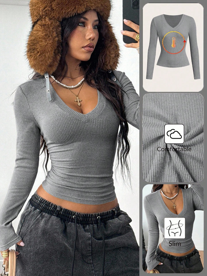 Tricou SHEIN, gri