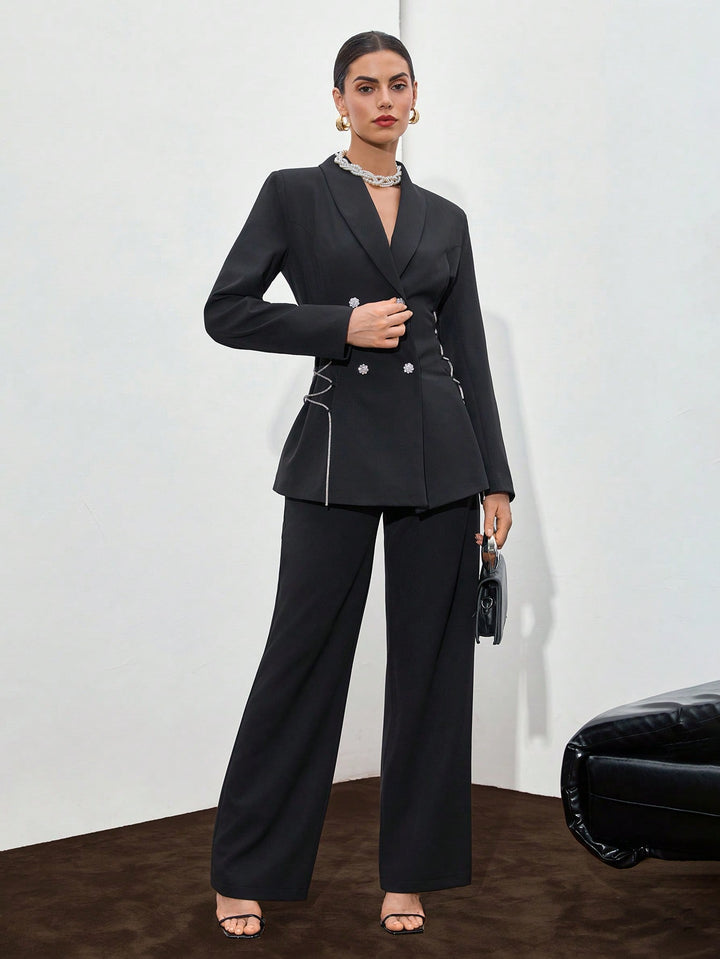Costum SHEIN, negru
