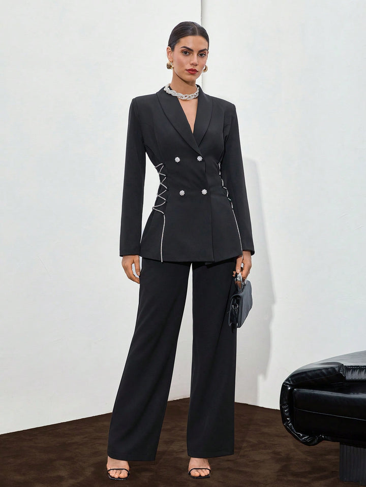 Costum SHEIN, negru