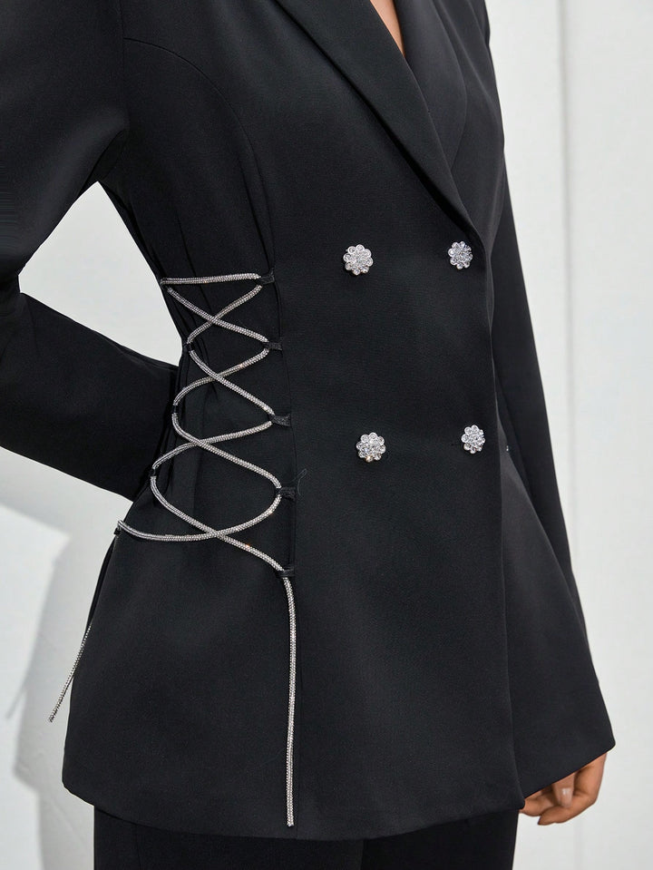 Costum SHEIN, negru