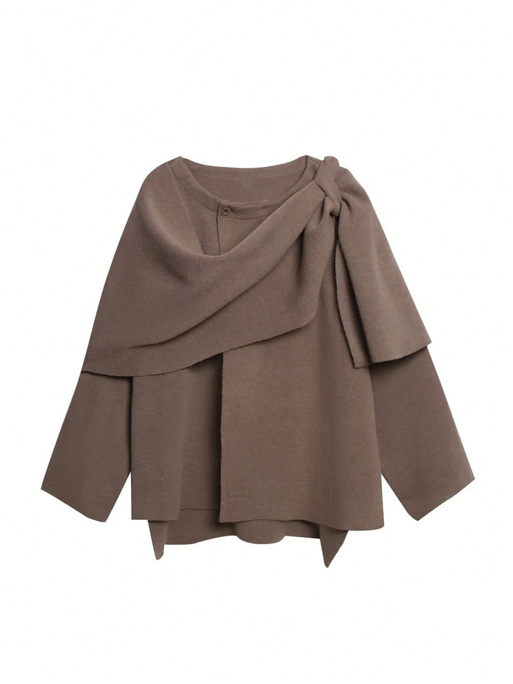 Kardigán SHEIN, khaki