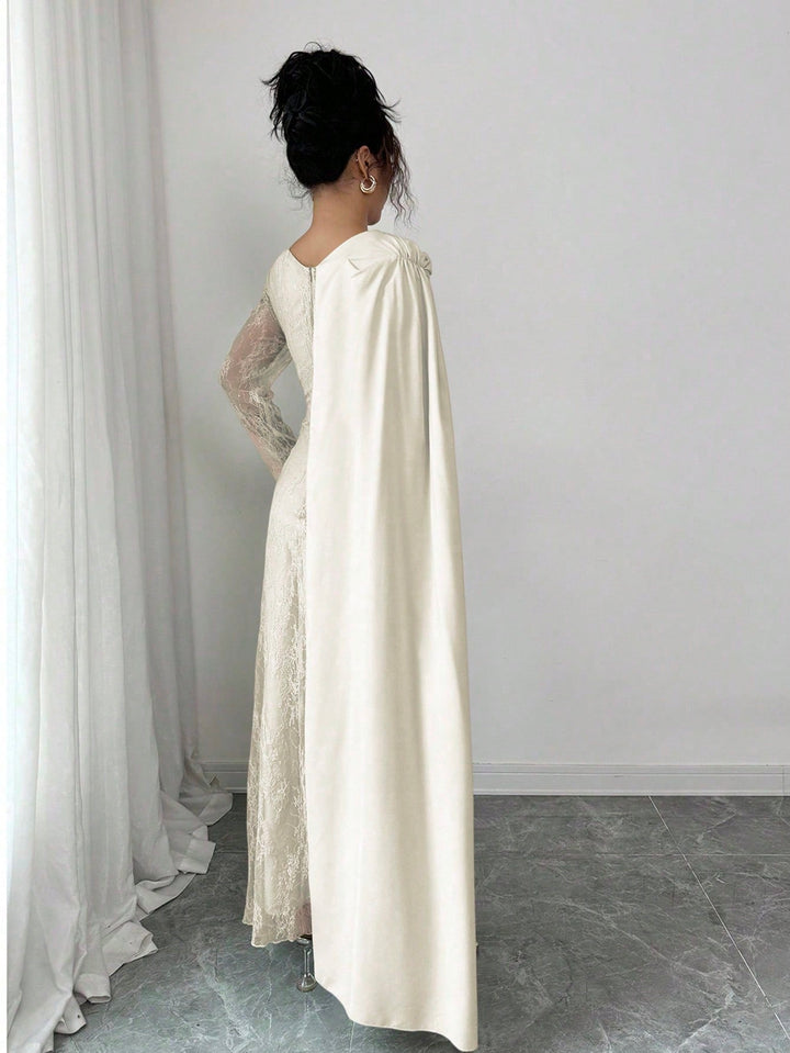 SHEIN Maxi Dress, Beige