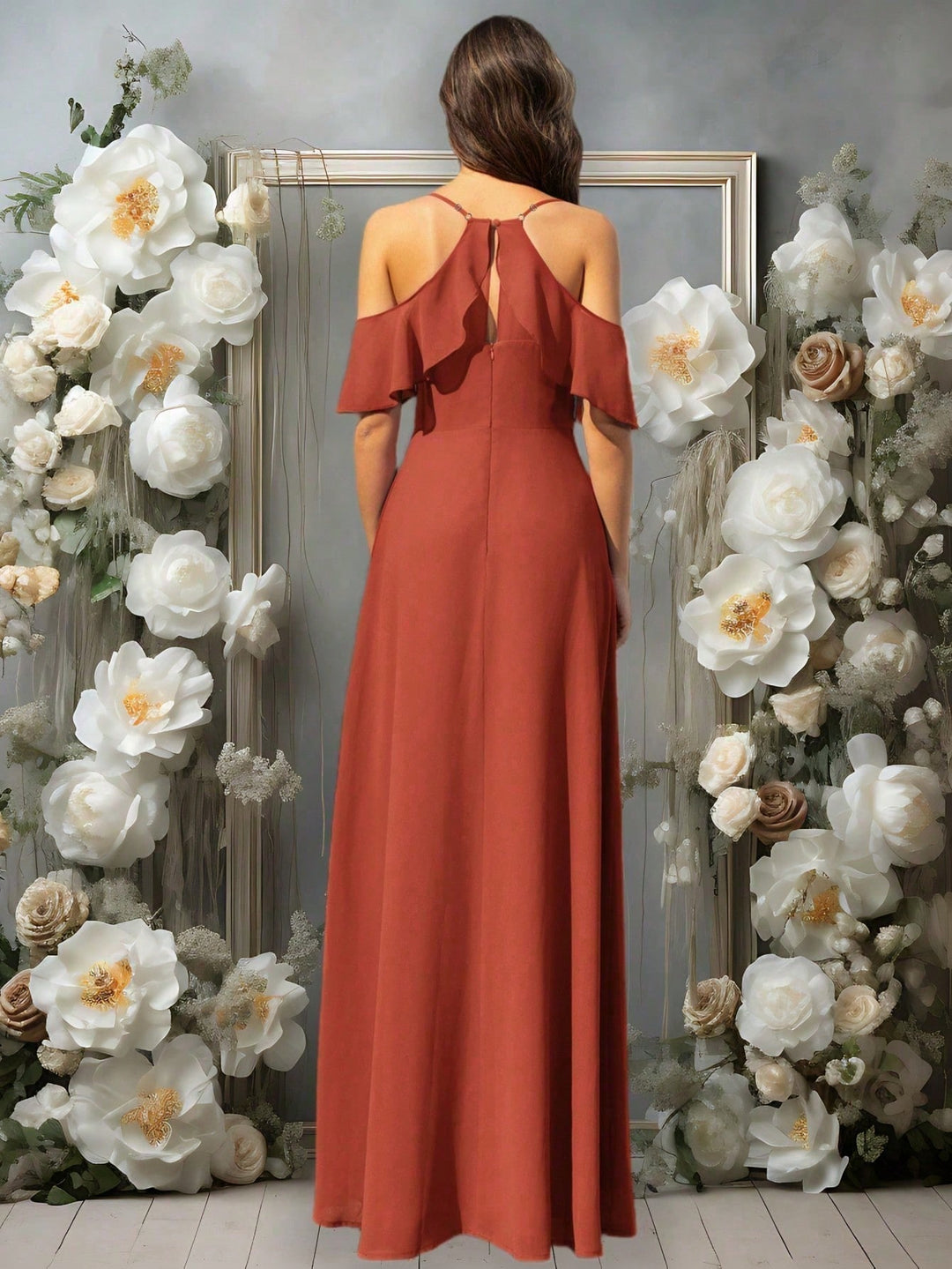 Rochie SHEIN, maro