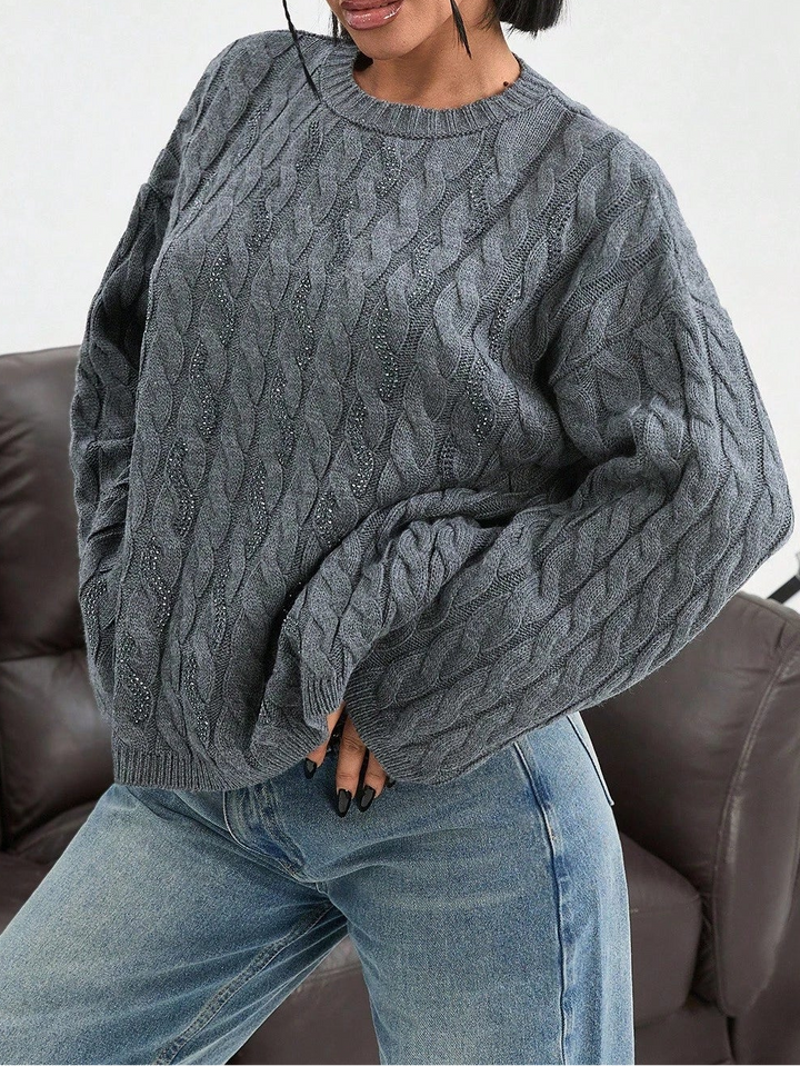 SHEIN pulóver, szürke