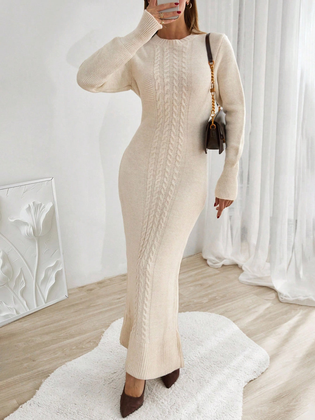 Rochie SHEIN, bej