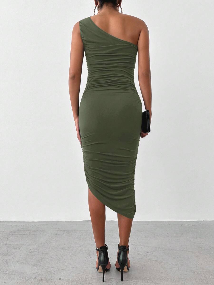 Rochie maxi SHEIN, verde