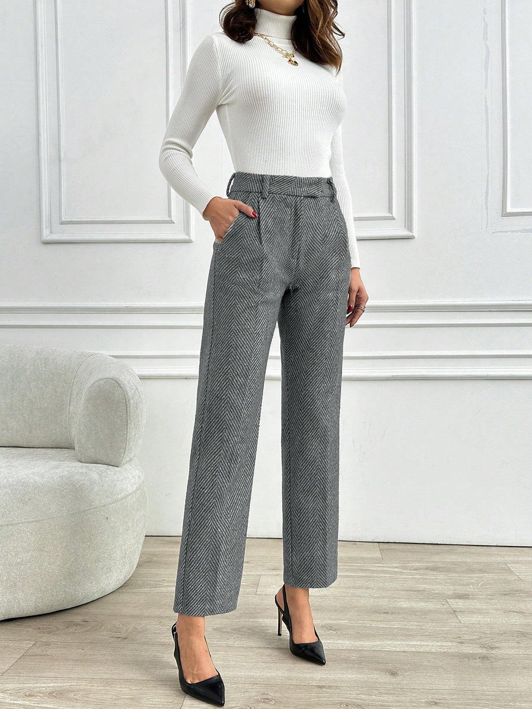 Pantalon SHEIN, mix culori
