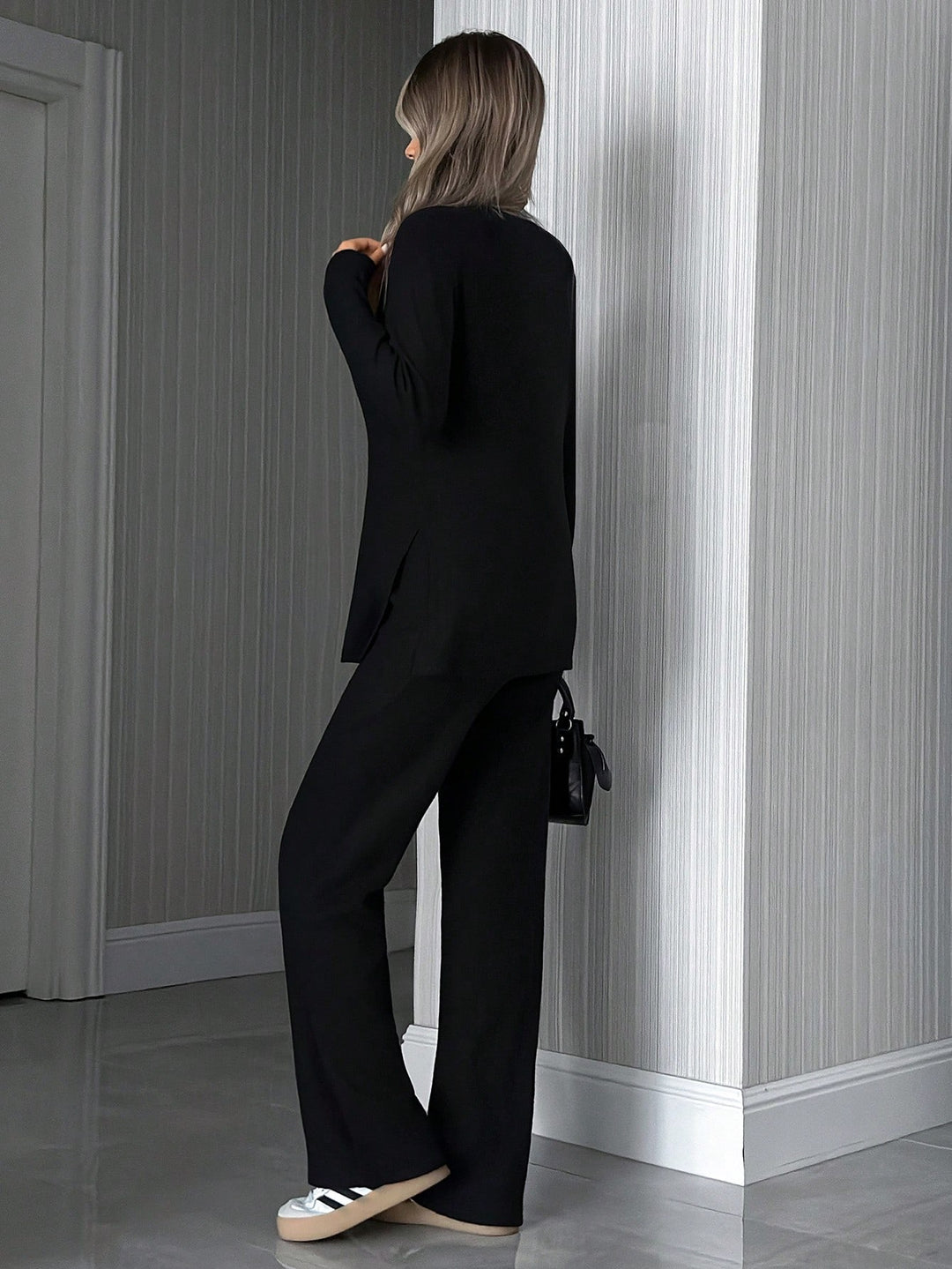 SHEIN overall, fekete