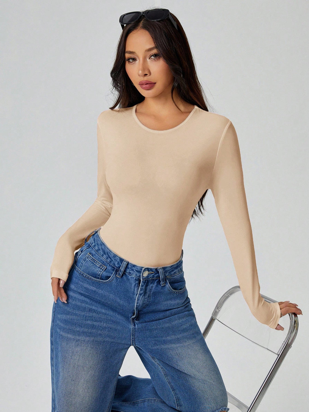 Body SHEIN, bej
