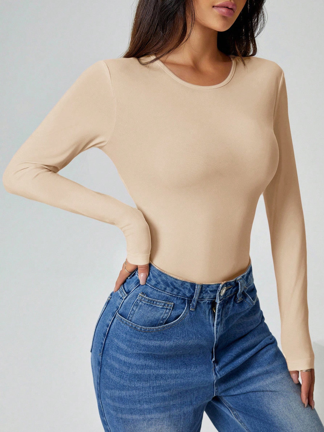 Body SHEIN, bej