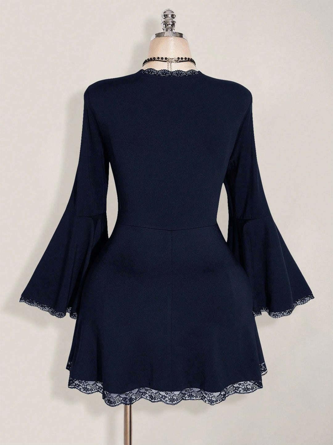 Shein Curve+ miniruha, kék