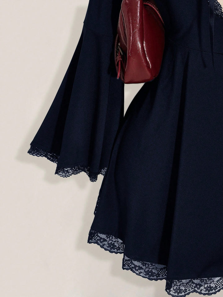 Shein Curve+ miniruha, kék