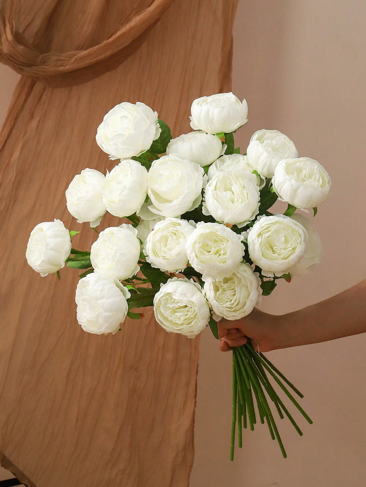 Floari artificiale SHEIN, mix culori
