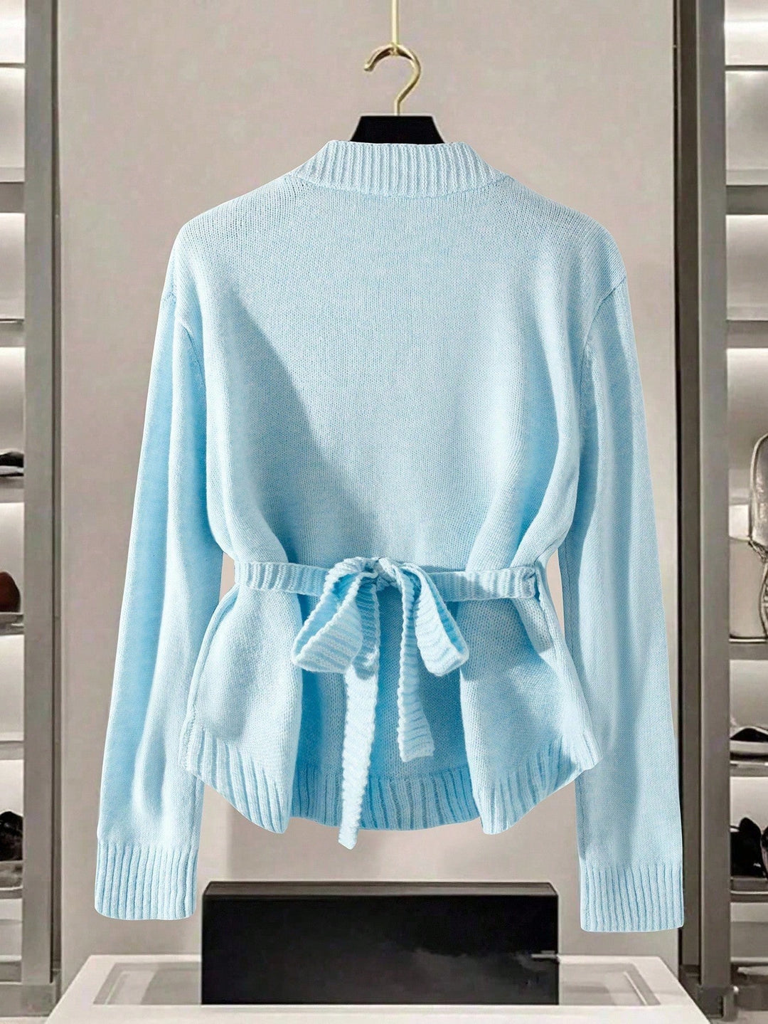 Cardigan SHEIN, albastru
