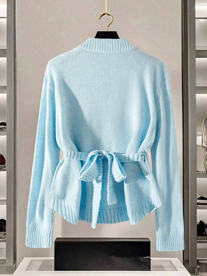 Cardigan SHEIN, albastru