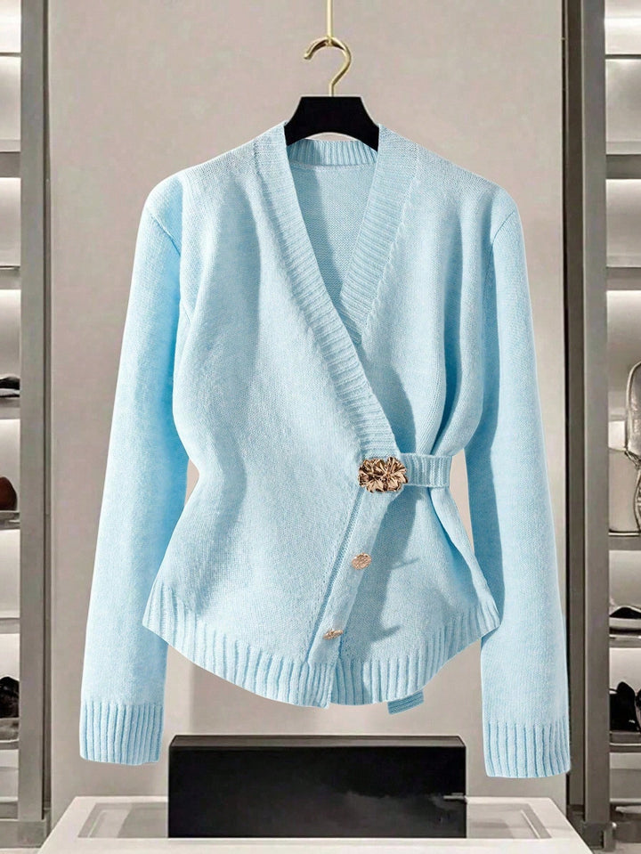 Cardigan SHEIN, albastru
