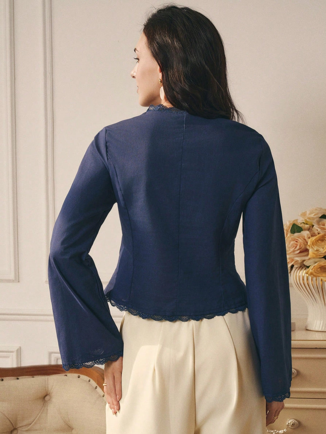 Bluza SHEIN, albastru