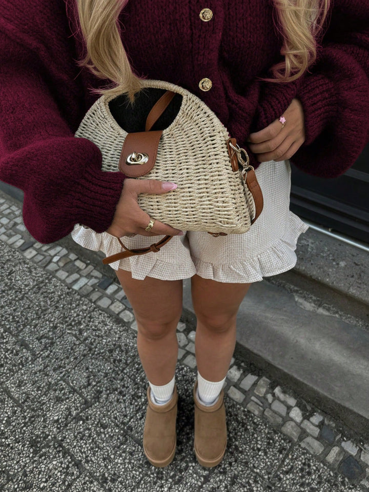 Cardigan SHEIN, vișiniu