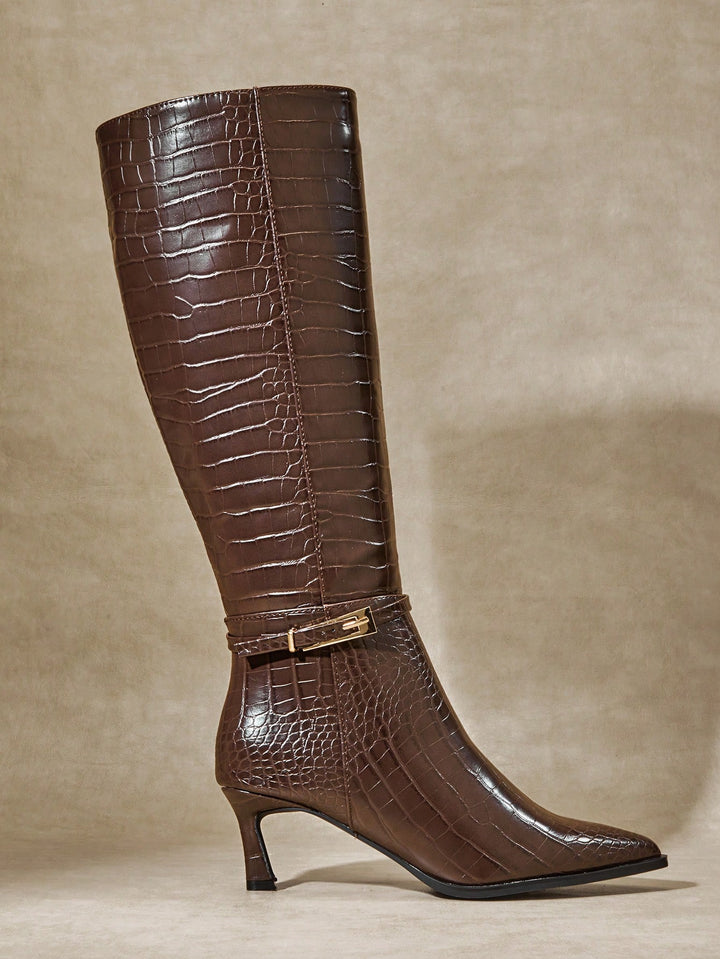 SHEIN csizma, barna
