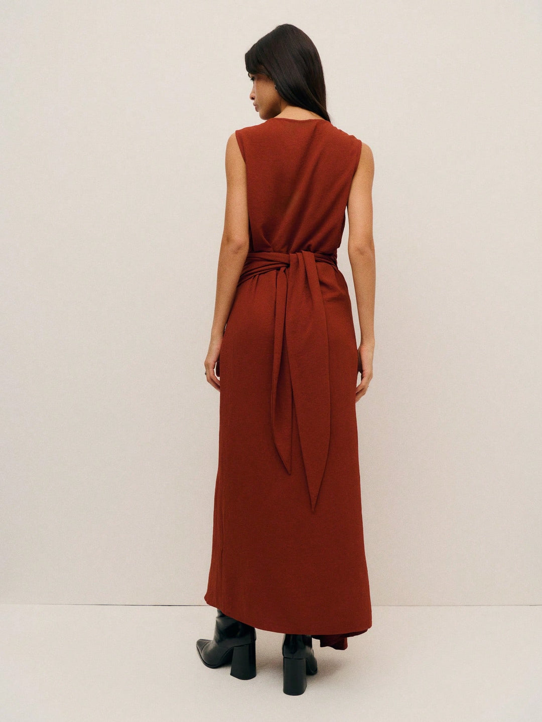 SHEIN Maxi Dress, Brown