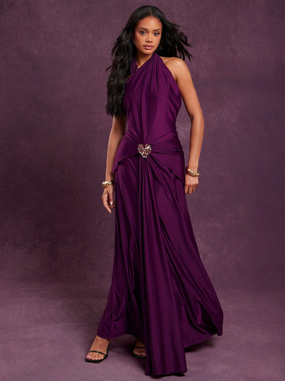 Rochie maxi SHEIN, mov