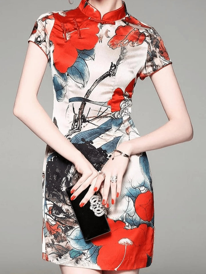 Rochie mini SHEIN, mix culori