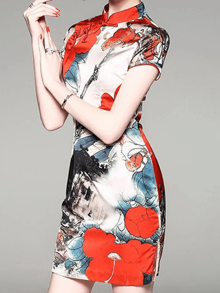 Rochie mini SHEIN, mix culori