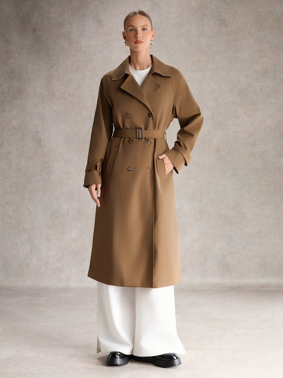 Trench SHEIN, maro