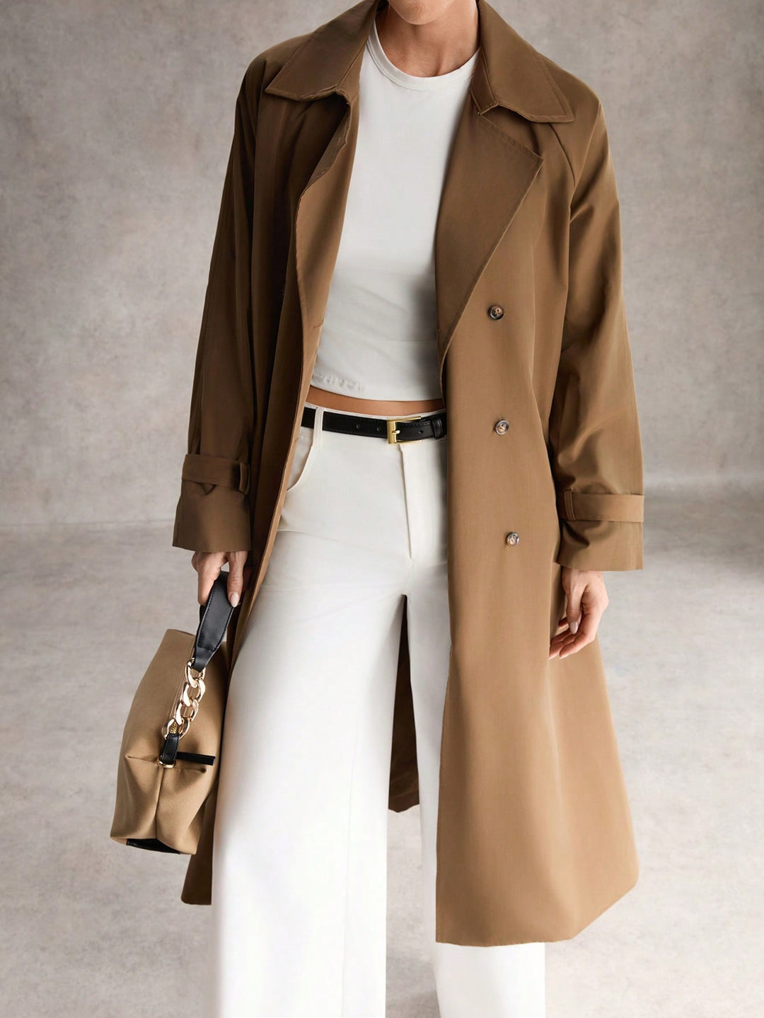 Trench SHEIN, maro