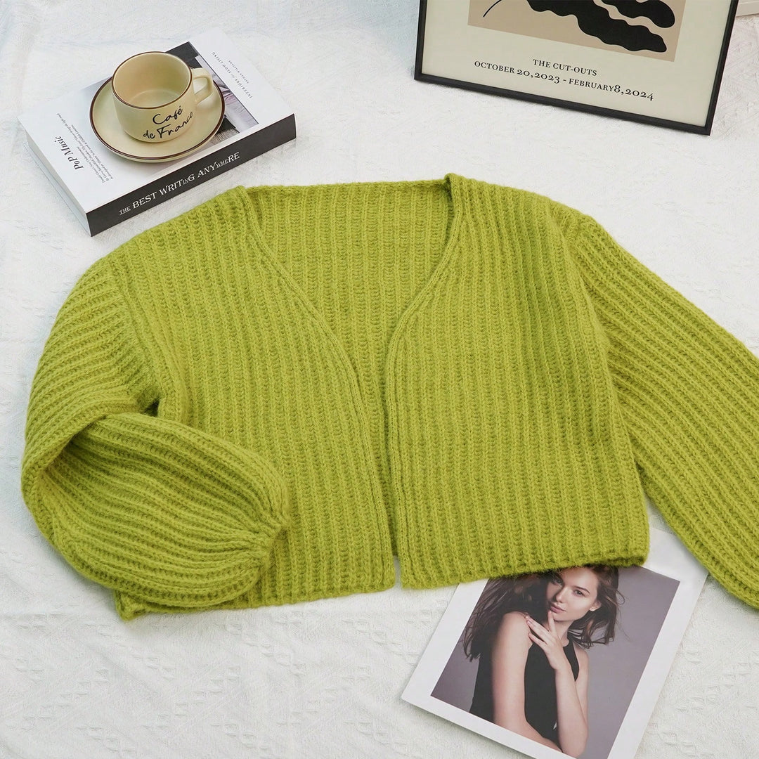 Cardigan SHEIN, verde