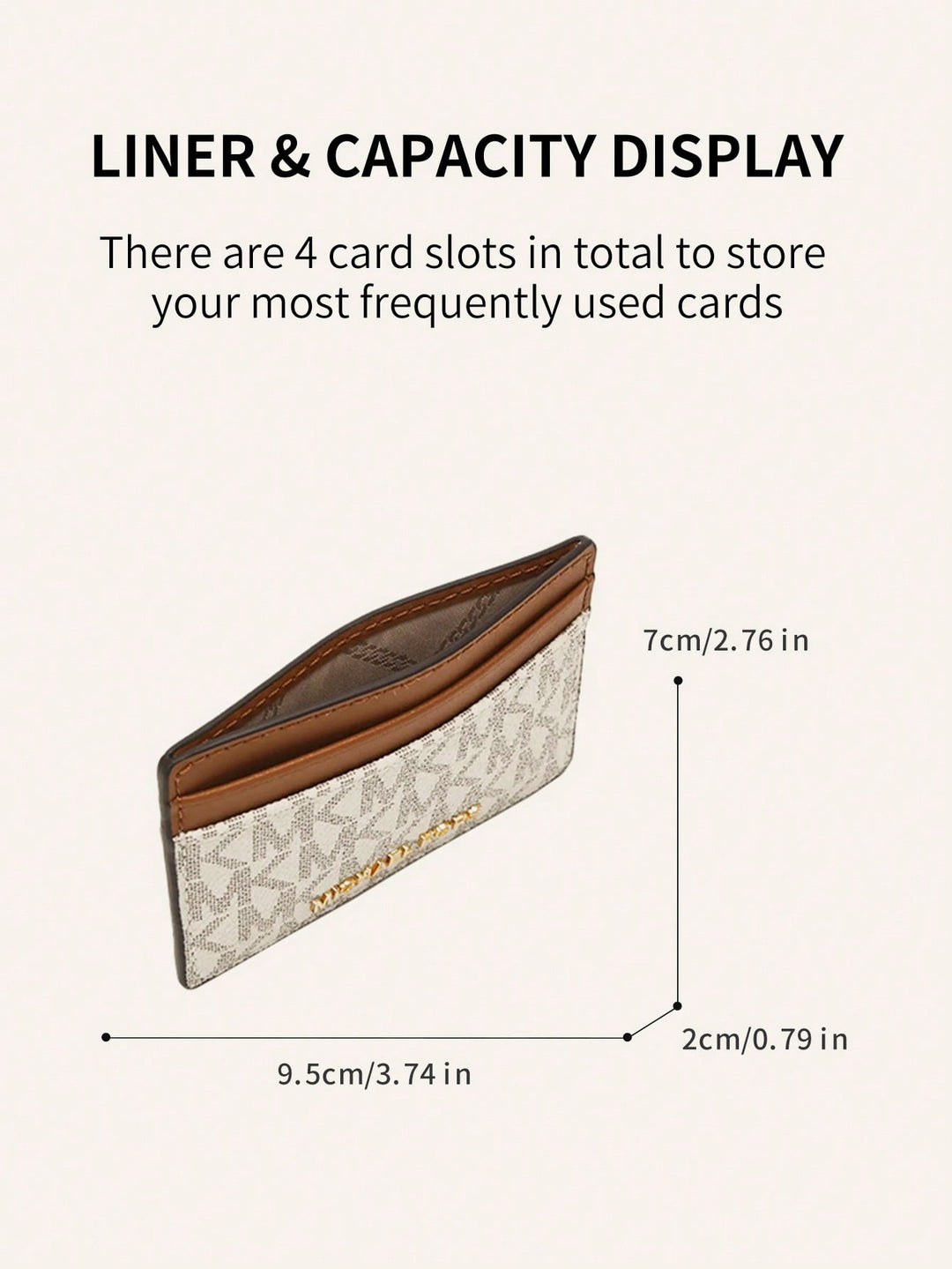 Portcard MICHAEL KORS, mix culori