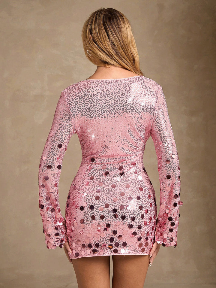 SHEIN Mini Dress, Pink