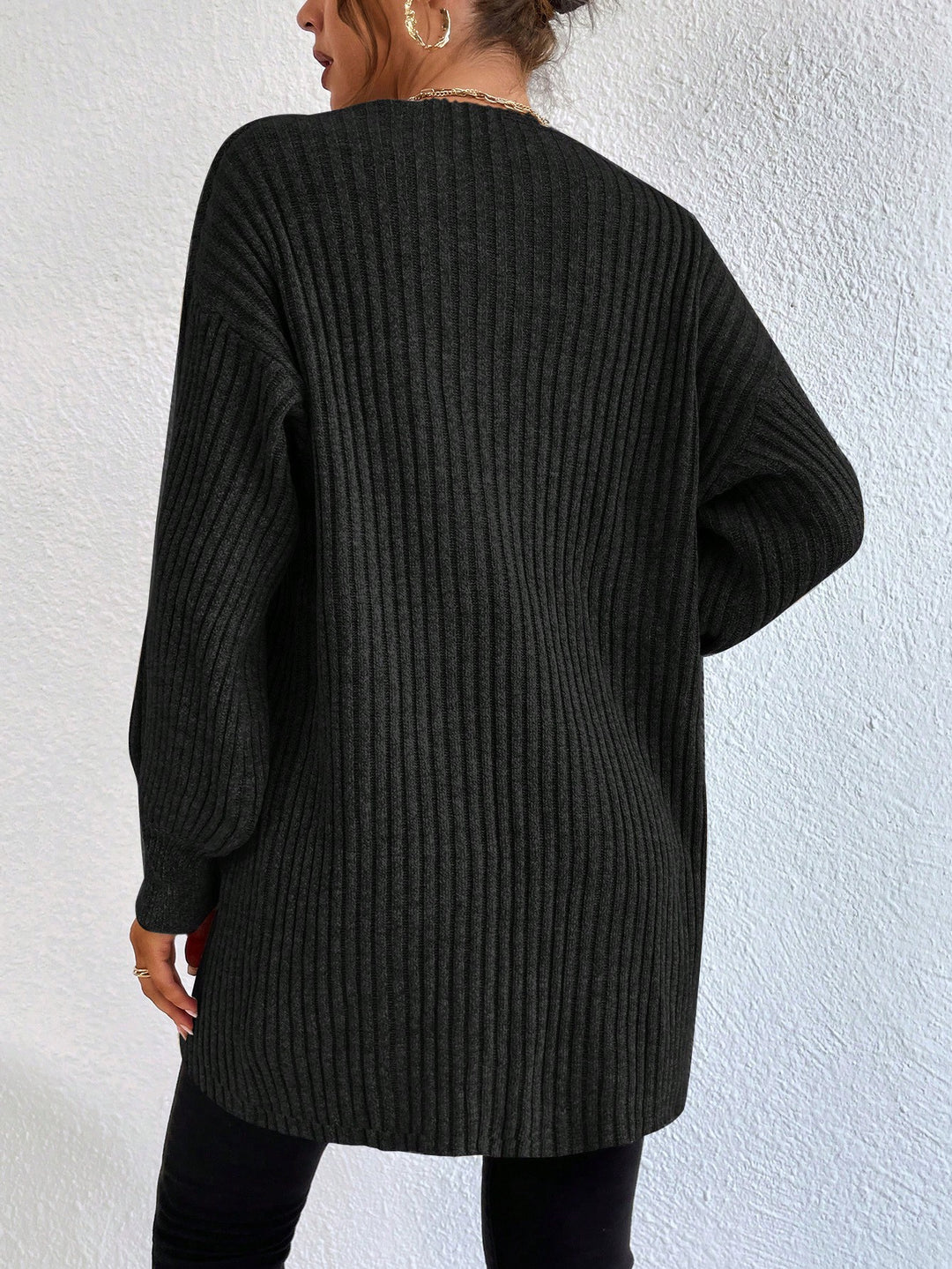 Cardigan SHEIN, negru