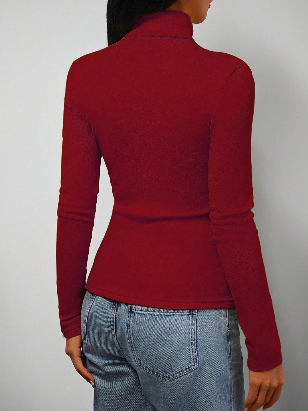Tricou SHEIN, vișiniu