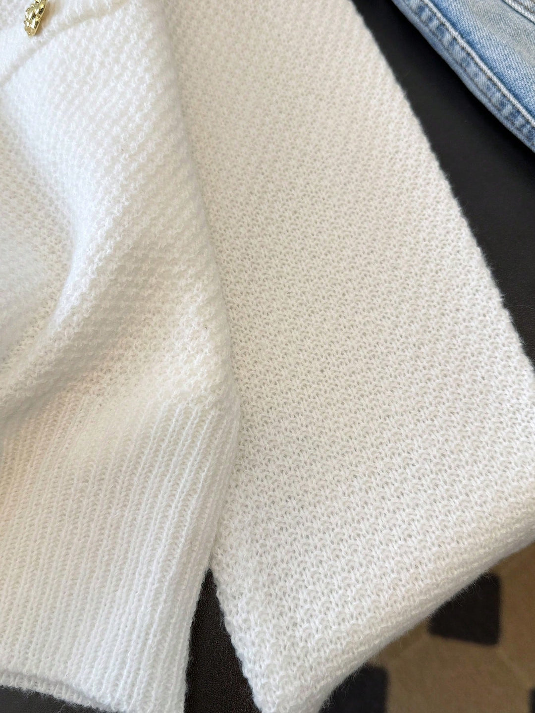 Cardigan SHEIN, alb