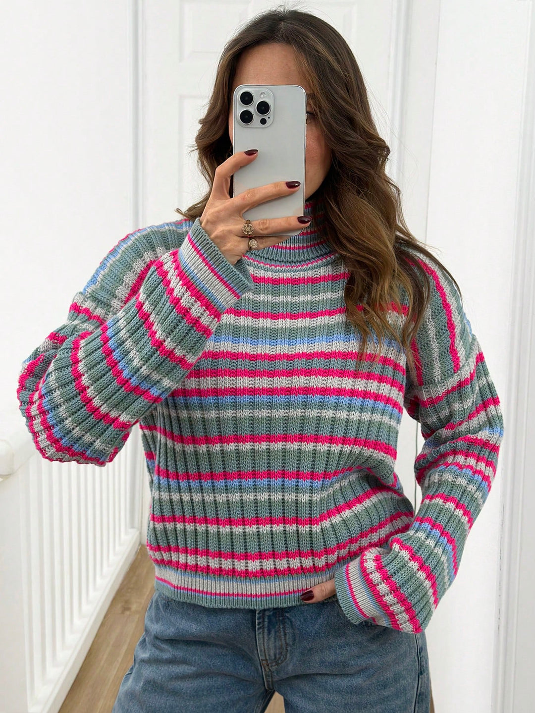 Pulover SHEIN, mix culori