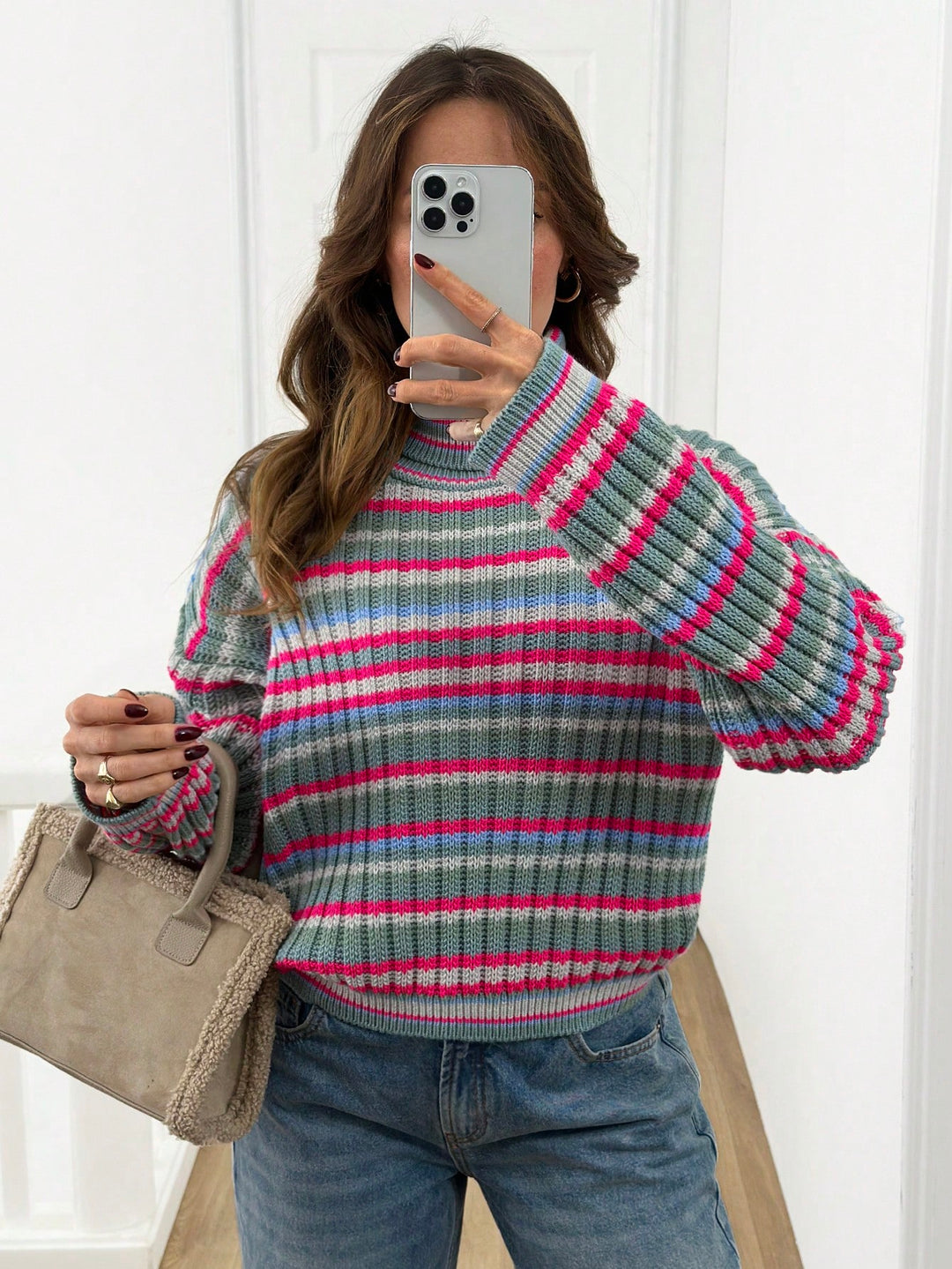 Pulover SHEIN, mix culori