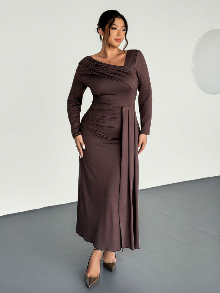 Rochie SHEIN, maro