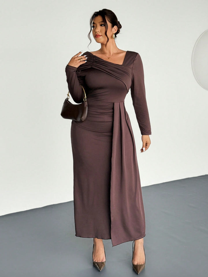 Rochie SHEIN, maro
