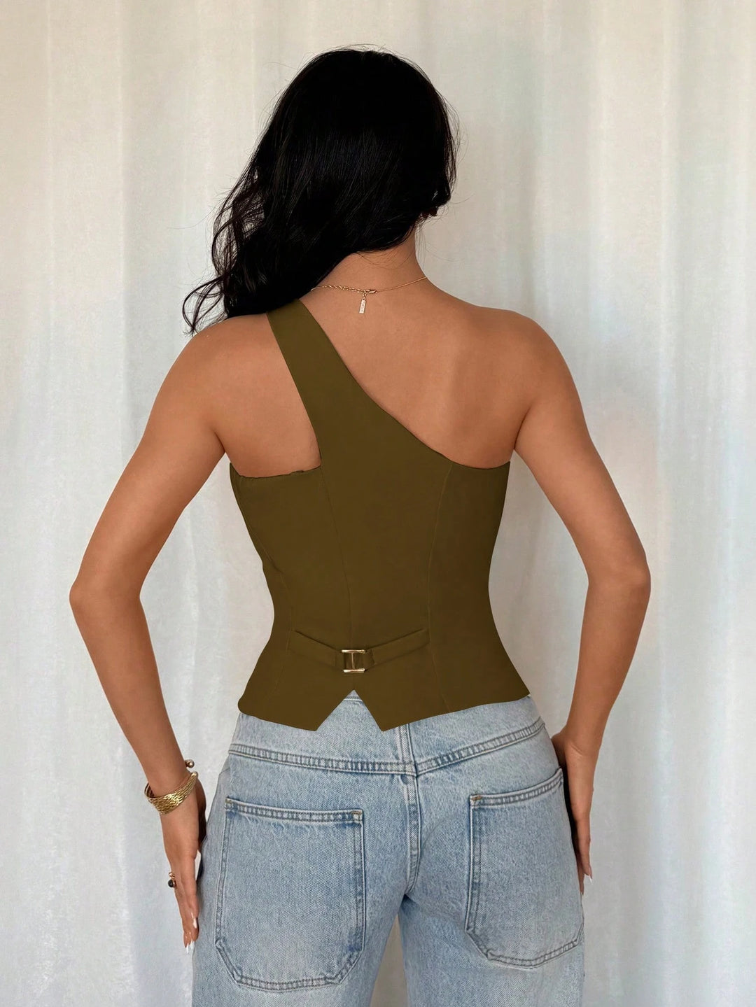 Top SHEIN, verde