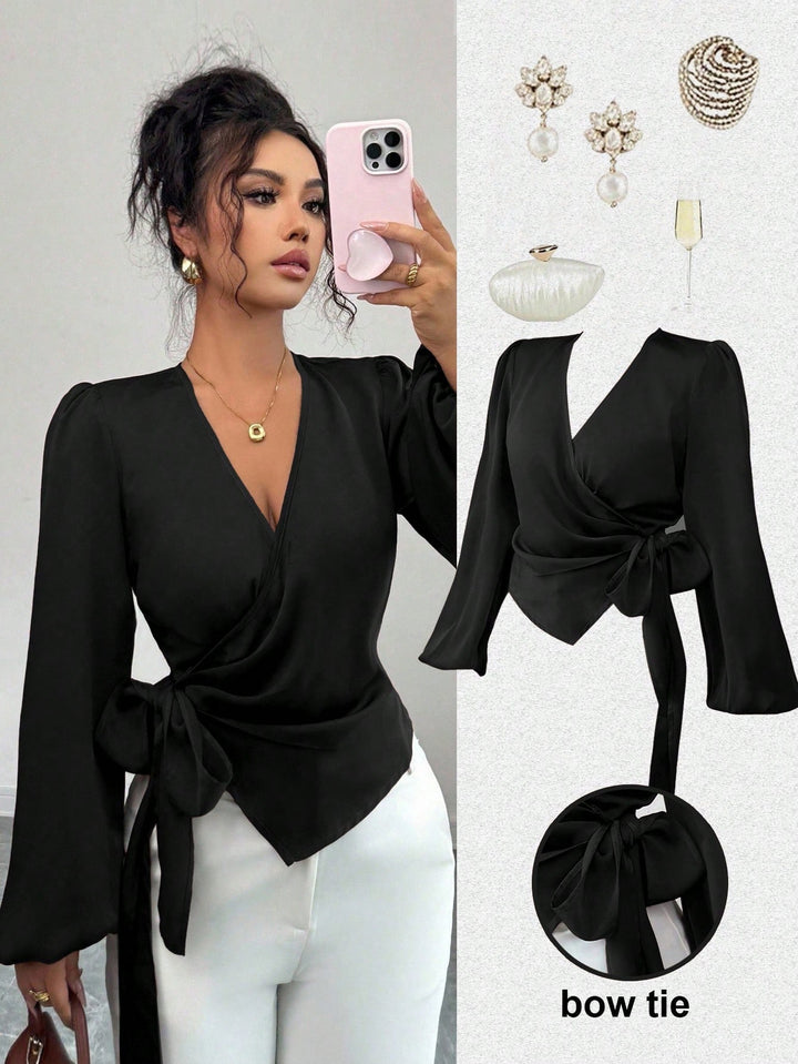 Bluza SHEIN, negru