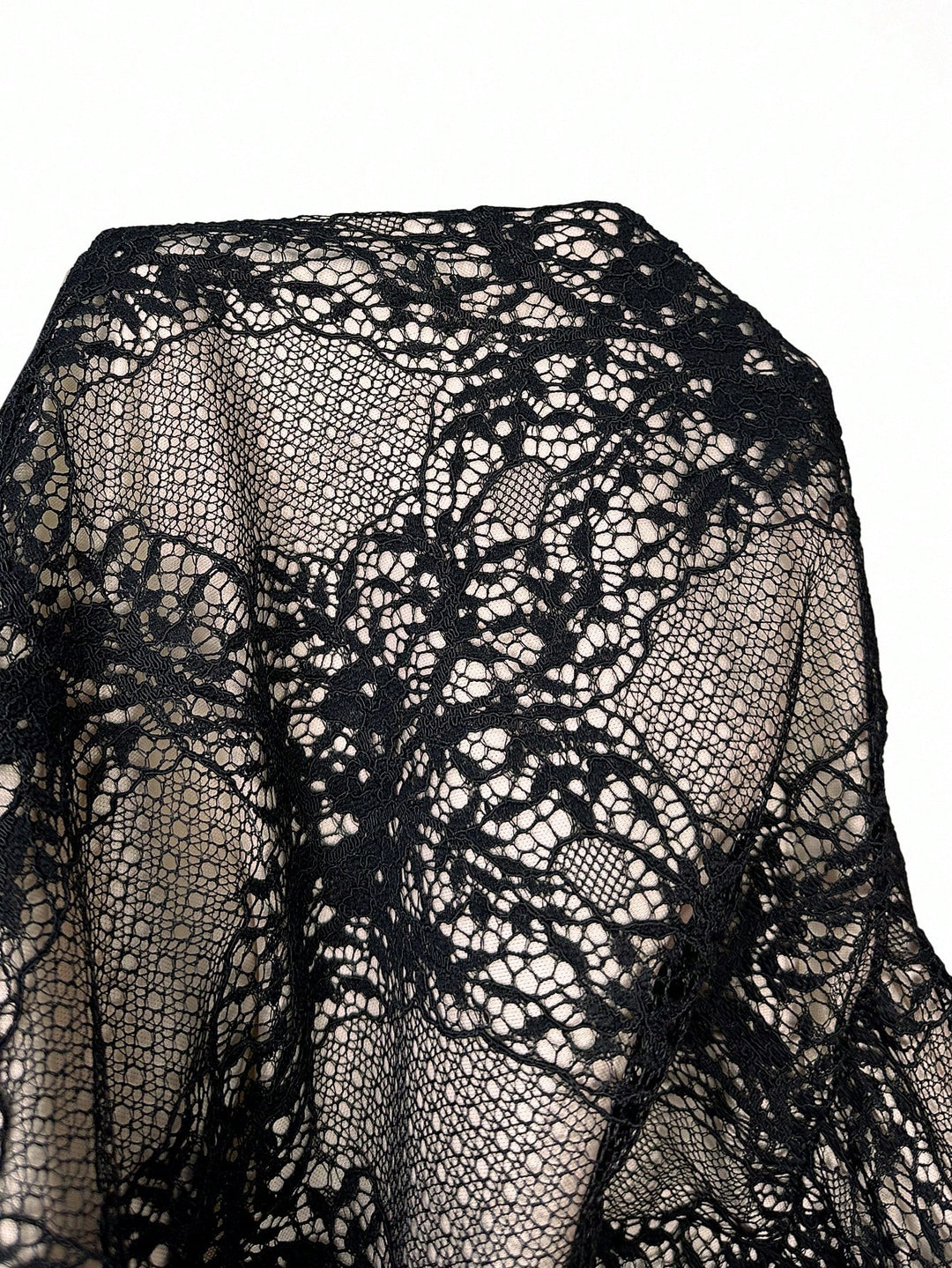 Shein Curve+ miniruha, fekete