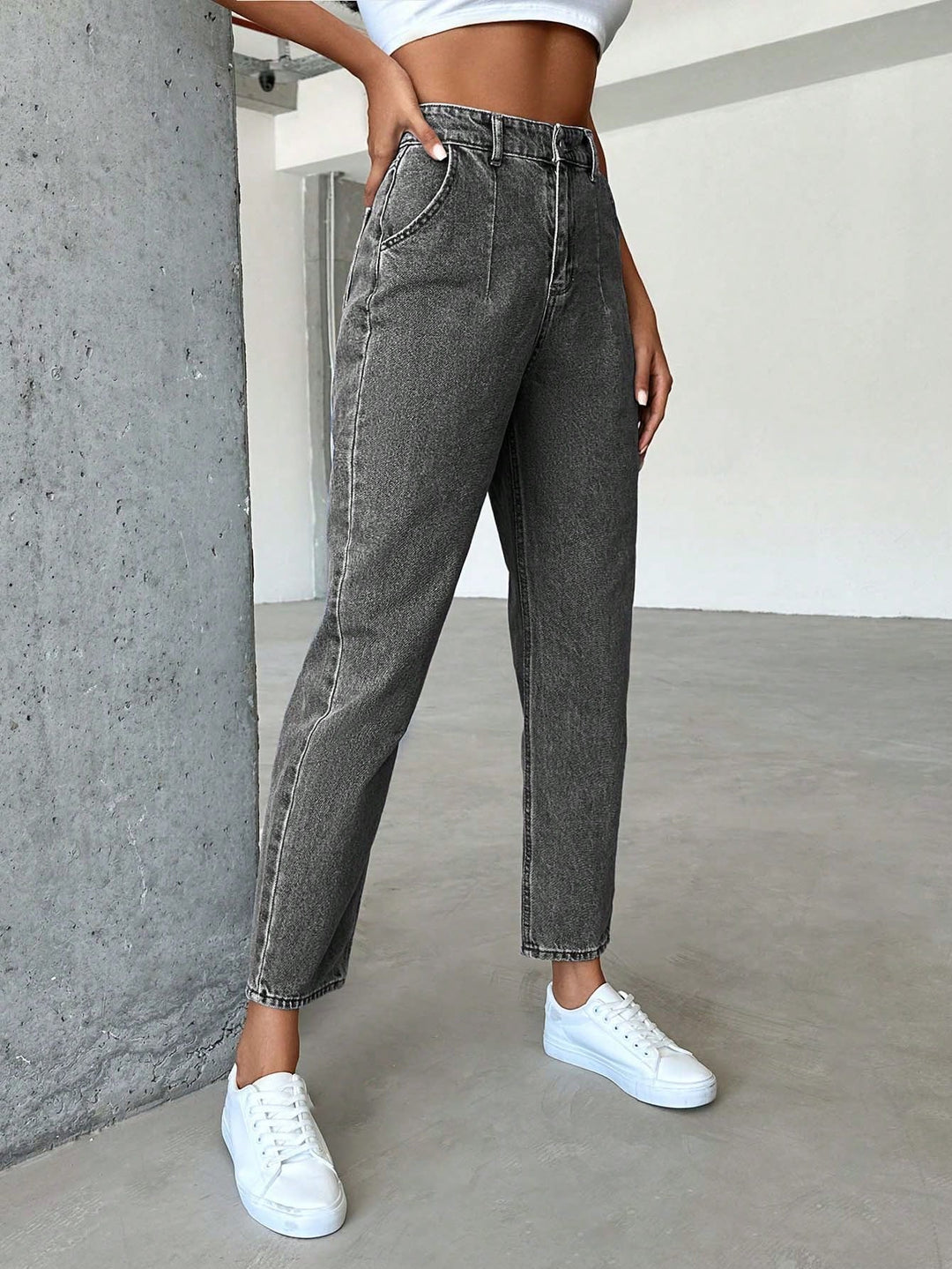 Jeans SHEIN, gri