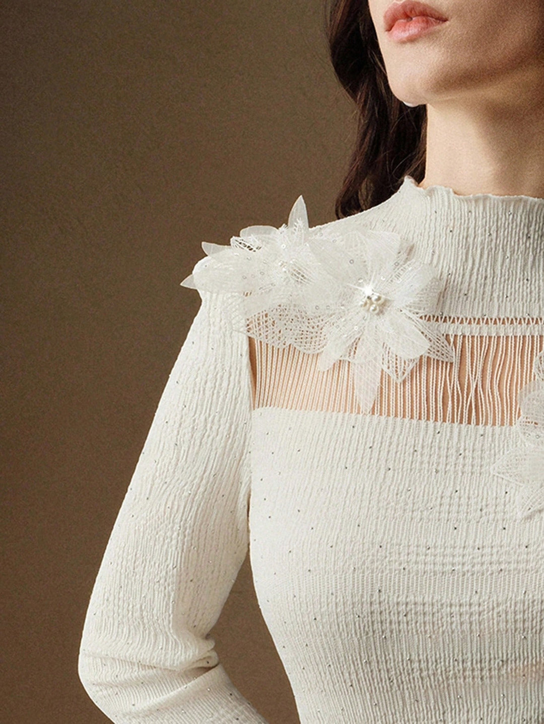 Top SHEIN, bej