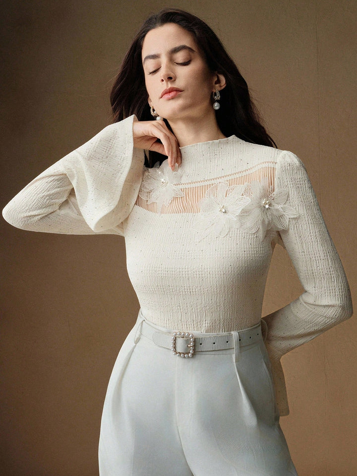 Top SHEIN, bej