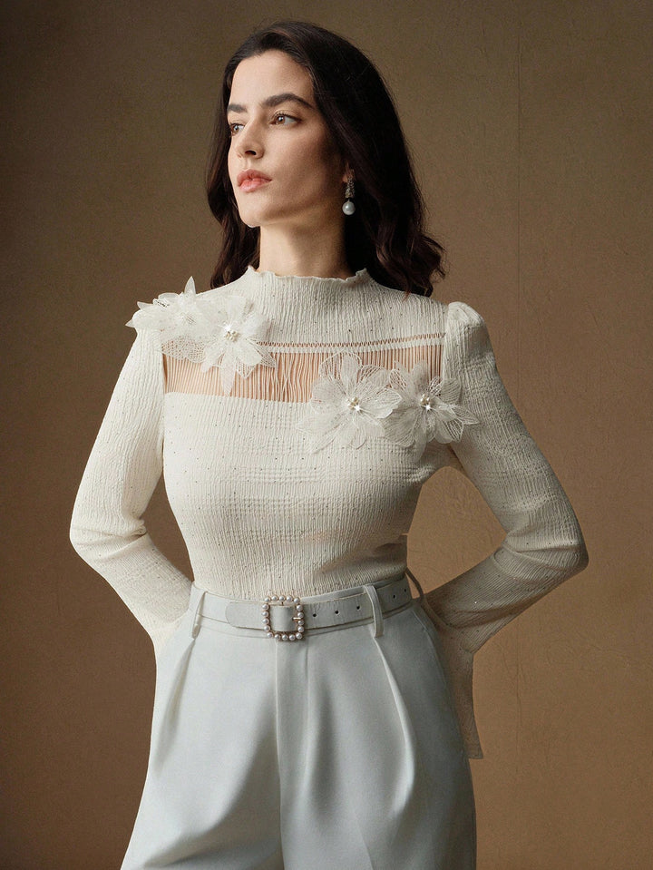 Top SHEIN, bej