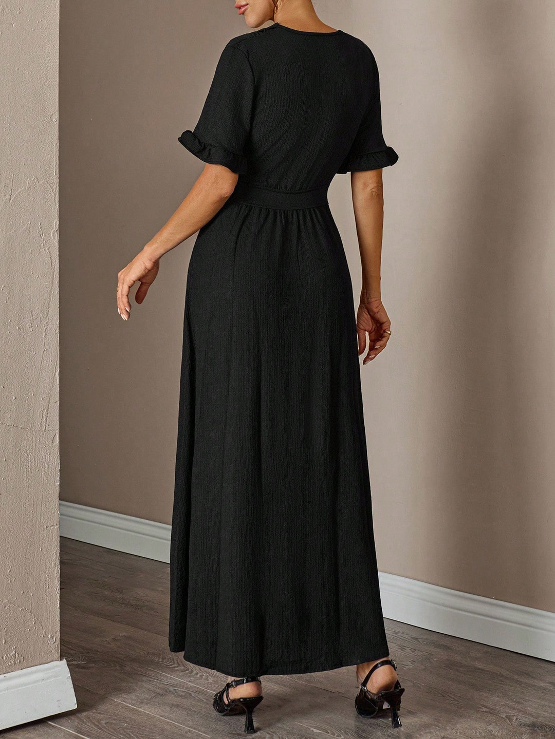 Rochie maxi SHEIN, negru