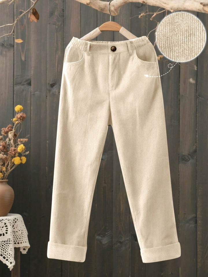 Pantaloni SHEIN, portocaliu
