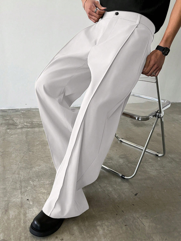 Pantalon SHEIN, alb
